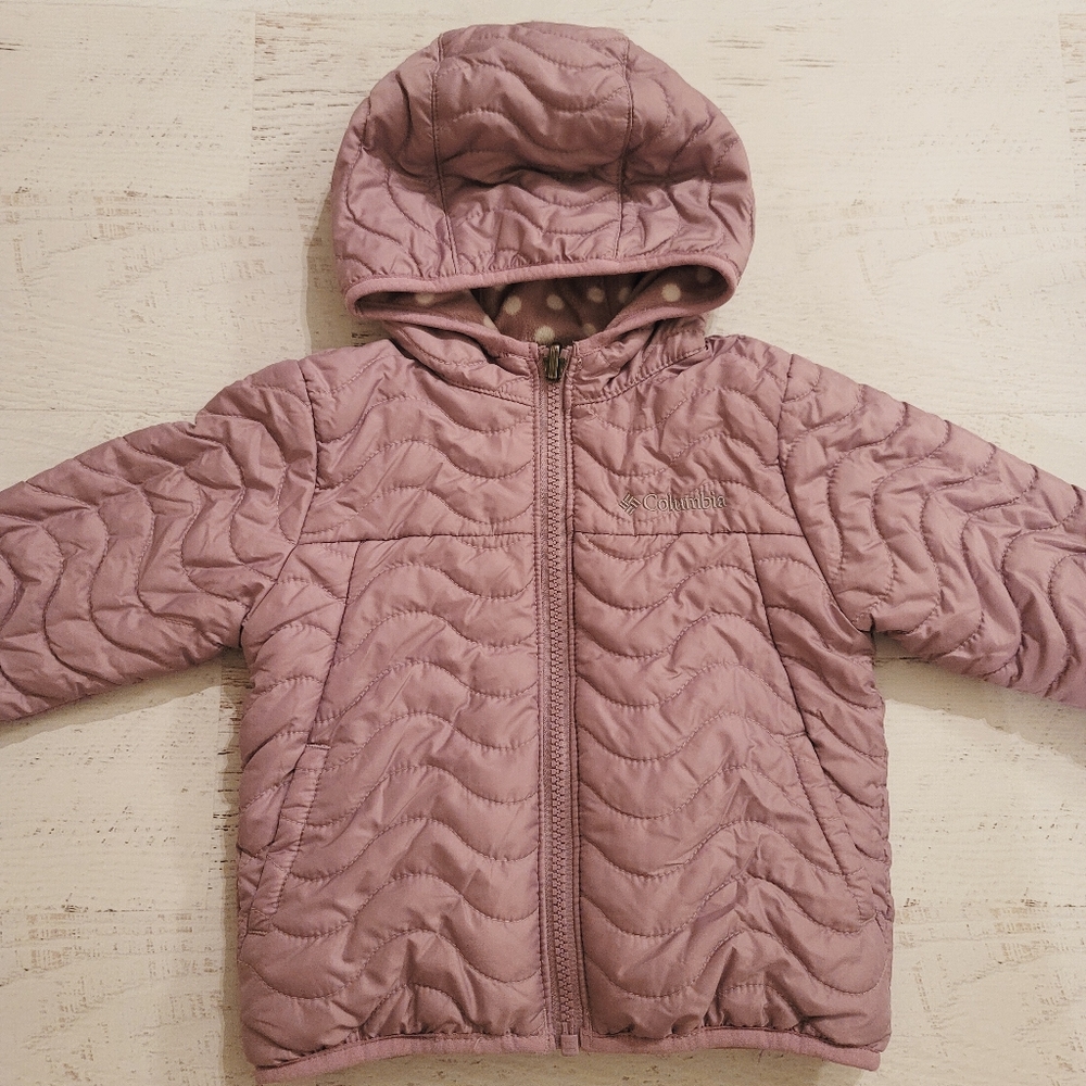 COLUMBIA | Baby Girl Reversible Polka Dot Jacket